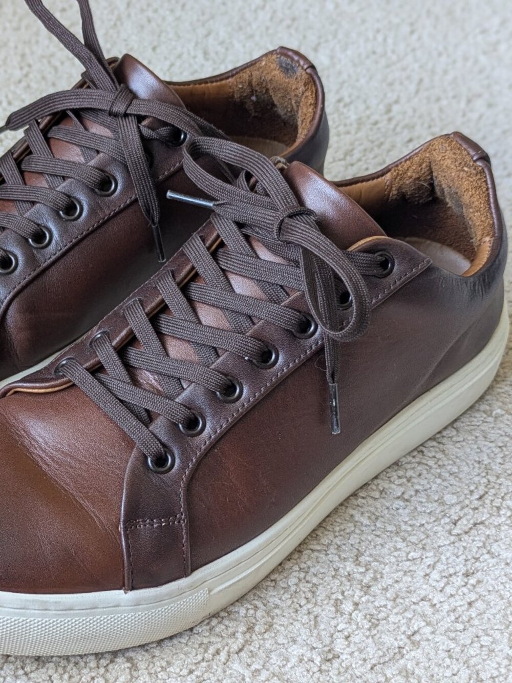 Thursday Premier Low Top Leather Sneakers (men's 9)